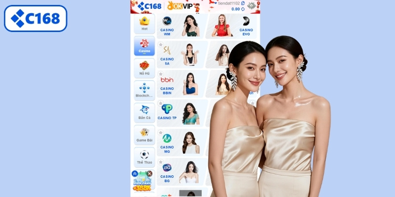 Live Casino – Đẳng cấp giải trí cùng dàn Mỹ nhân nóng bỏng